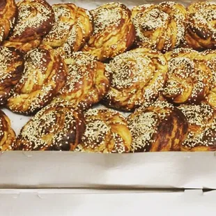 Pretzel Croissant Sandwich