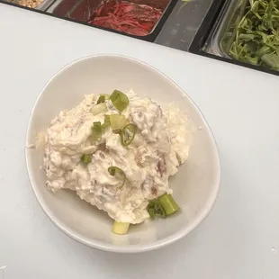 Loaded potato salad