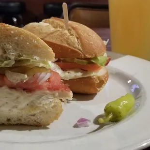 Chicken, Bacon and Ranch Sandwich