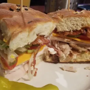 Turkey Club Sandwich