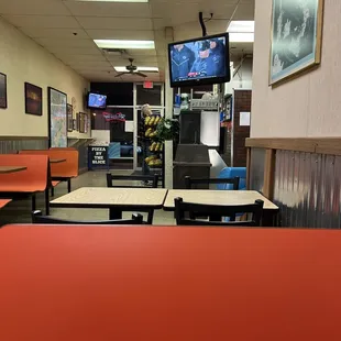 sushi and sashimi, interior