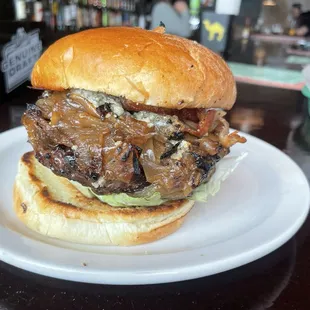 Wow man the deluxe bleu burg!  Holy smokes. It's great!!!  9.99