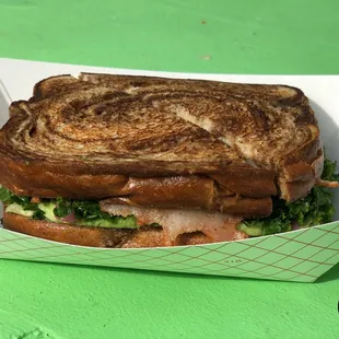 Marinated Kale and Avocado Sandwich  Photo from wichitabyeb.com