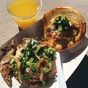Left Coast Steak Sandwich