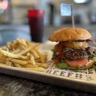 Lewis with Truffle Fries