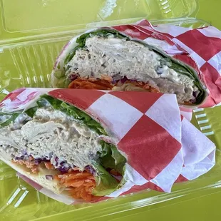 Smoked Ahi Wrap
