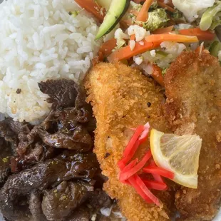 Teri Beef Plate
