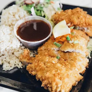Ahi Katsu Moco Plate