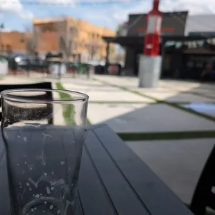 Empty glasses = great beer right?
