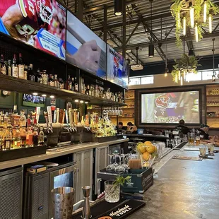 Bar area
