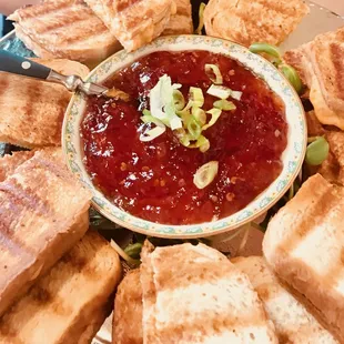 Southern Grilled Pimento Cheese &amp; Pepper Jelly