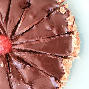 Tantric Chocolate Pie in a Nut Crust