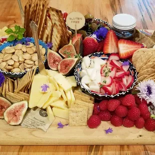 Cheese &amp; Fruit Board