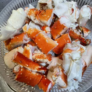Add crab to your seafood boil