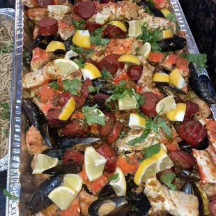 Asian Cajun Seafood Boil. The best seafood boil in the bay!!