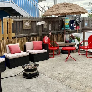 The patio