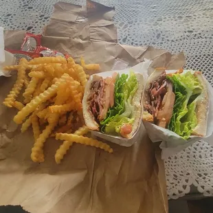 BLT and Fries