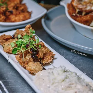 Fried Oysters &quot;Carbonara&quot;