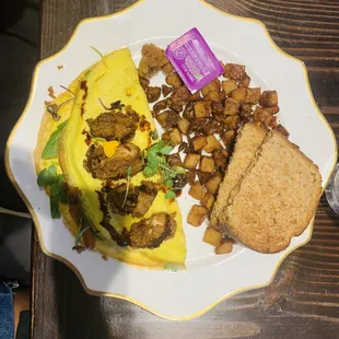 Fried Oyster Omelette