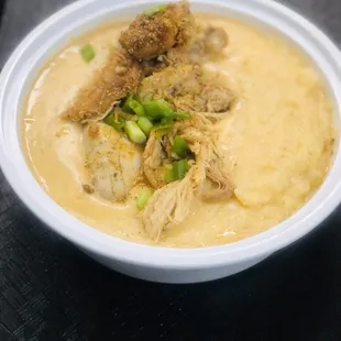 Creole Baked Chicken &amp; Grits!!!