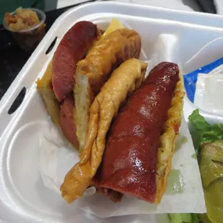 Cajun Sausage Sandwich