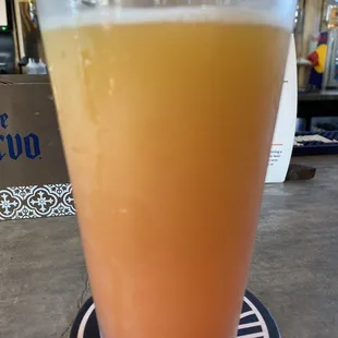 Yummy Light Beer, OJ, Grenadine. Refreshing!