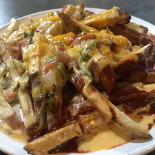 Xmas smothered fries!!!