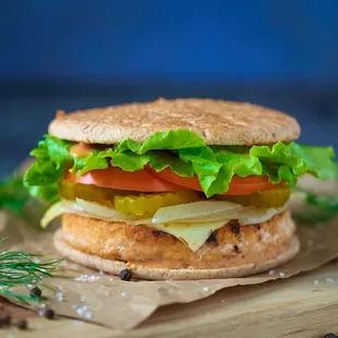 Salmon Burger