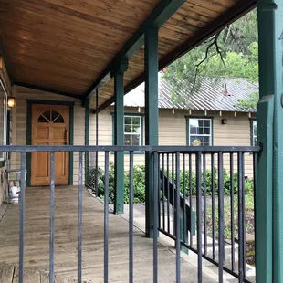 the porch