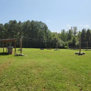 Court yard with outside bar and fire pit