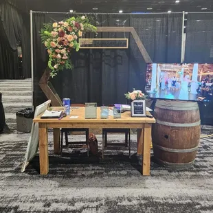 Wedding Festival set up.