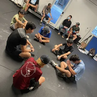 Hawaii Kai baseball crew; training sess