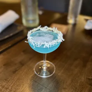 Frosty Nights - white rum, cacao, peppermint, Le Verger the Orchard