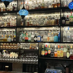 bar area
