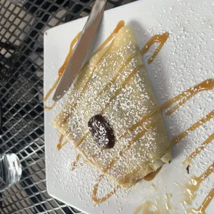 "Nirvana" - dark chocolate and caramel crepe