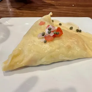 Smoked Salmon Crepes