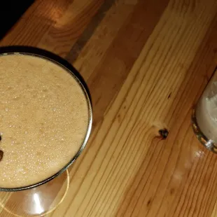 Flatliner Martini, and house-made Irish Cream