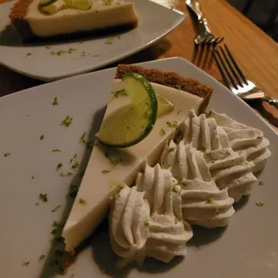 Famous key lime pie.