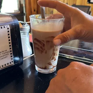 Everything and choco-milk!