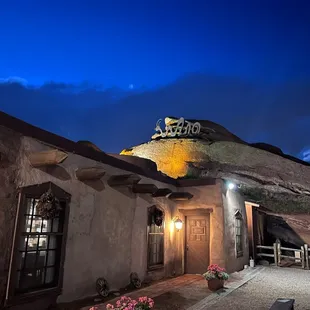 Part of The Fort buildings.
