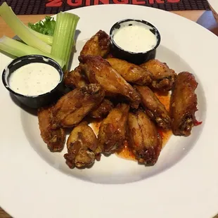 Sweet chili wings