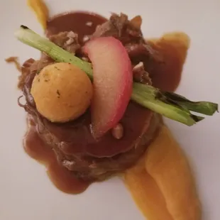 Braised pork with pickled plums