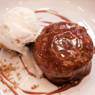 Warm Sticky Toffee Pudding