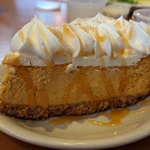 Pumpkin cheesecake