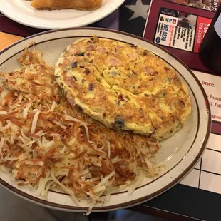 a plate of food on a table