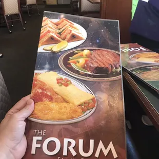 Menu cover