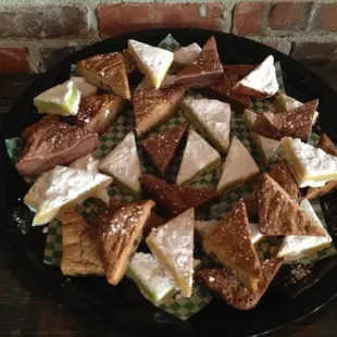 Come try our delicious desserts.  Key Lime, Lemon, Chocolate Chip, and Brownie Bars