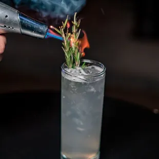 Craft cocktails at the Forum Lounge located in Chandler, Arizona.