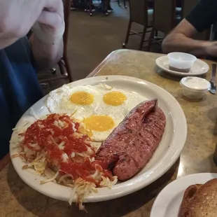 Eggs and Sausage