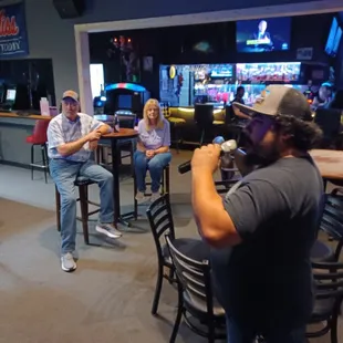 Photos By: DJPartyPete.com Cool Atmosphere, fun patrons &amp; cool staff. I Subbed Karaoke Pro and DJ Daniel Richmond, find him on FB